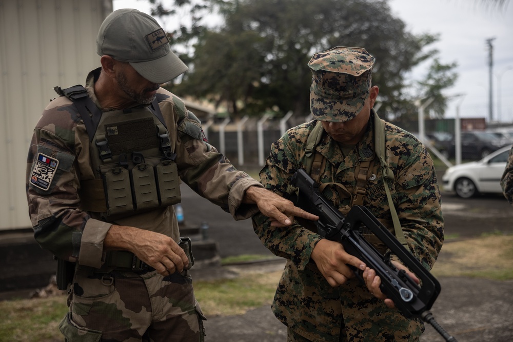 MARFORPAC in Tahiti: Weapons Training 2023