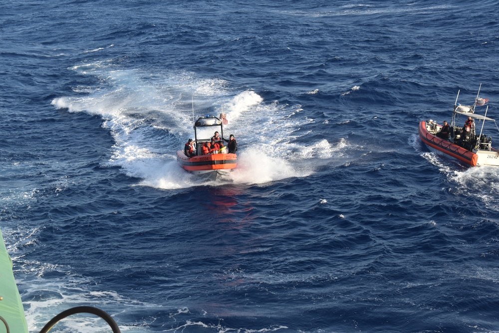 U.S. Coast Guard Cutter Resolute conducts Caribbean patrol