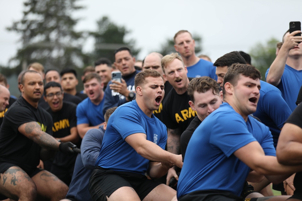 Pulling it together: 7th ID soldiers compete in tug-of-war competition for the Week of the Bayonet