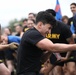 Pulling it together: 7th ID soldiers compete in tug-of-war competition for the Week of the Bayonet