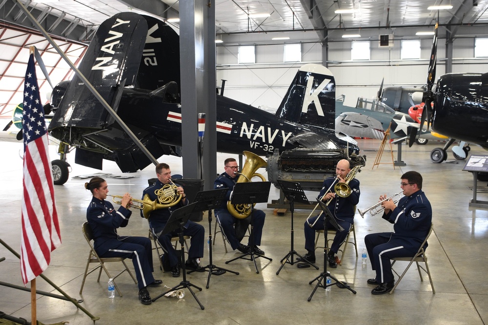 Travis Brass at the Erickson Aircraft Collection