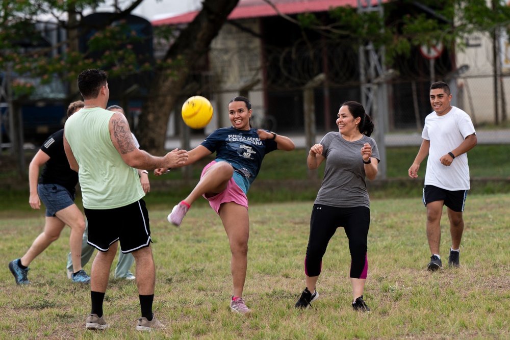 Kicking for Camaraderie: U.S. and Colombian Air Force Medical Staff Forge Stronger Ties Through Soccer