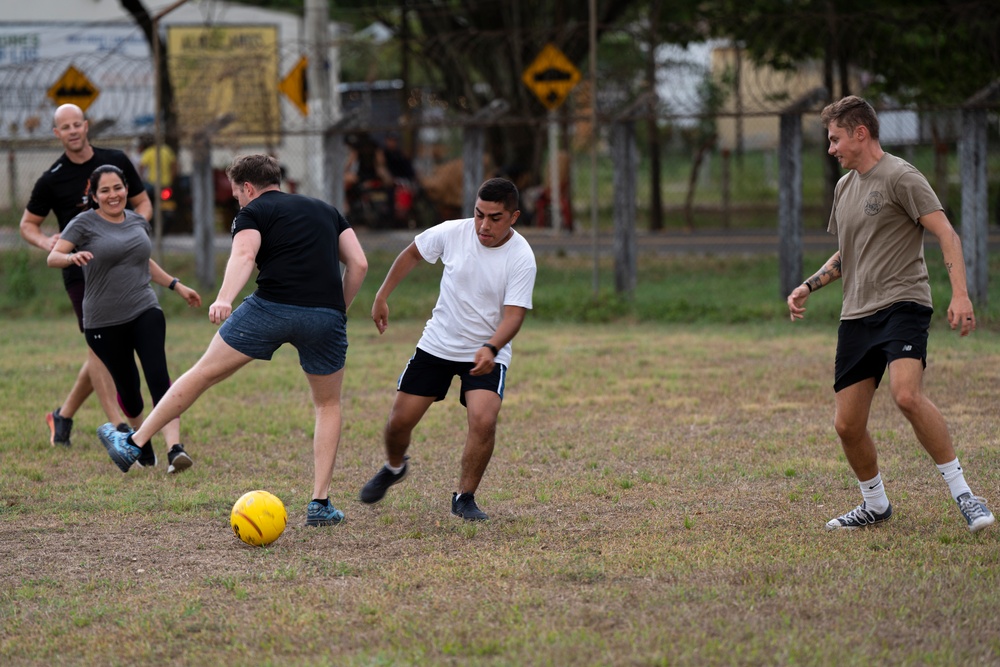 Kicking for Camaraderie: U.S. and Colombian Air Force Medical Staff Forge Stronger Ties Through Soccer