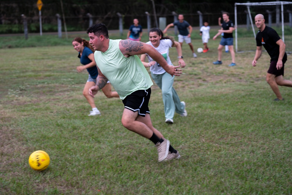 Kicking for Camaraderie: U.S. and Colombian Air Force Medical Staff Forge Stronger Ties Through Soccer