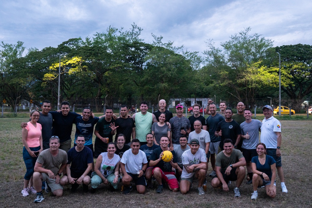 Kicking for Camaraderie: U.S. and Colombian Air Force Medical Staff Forge Stronger Ties Through Soccer