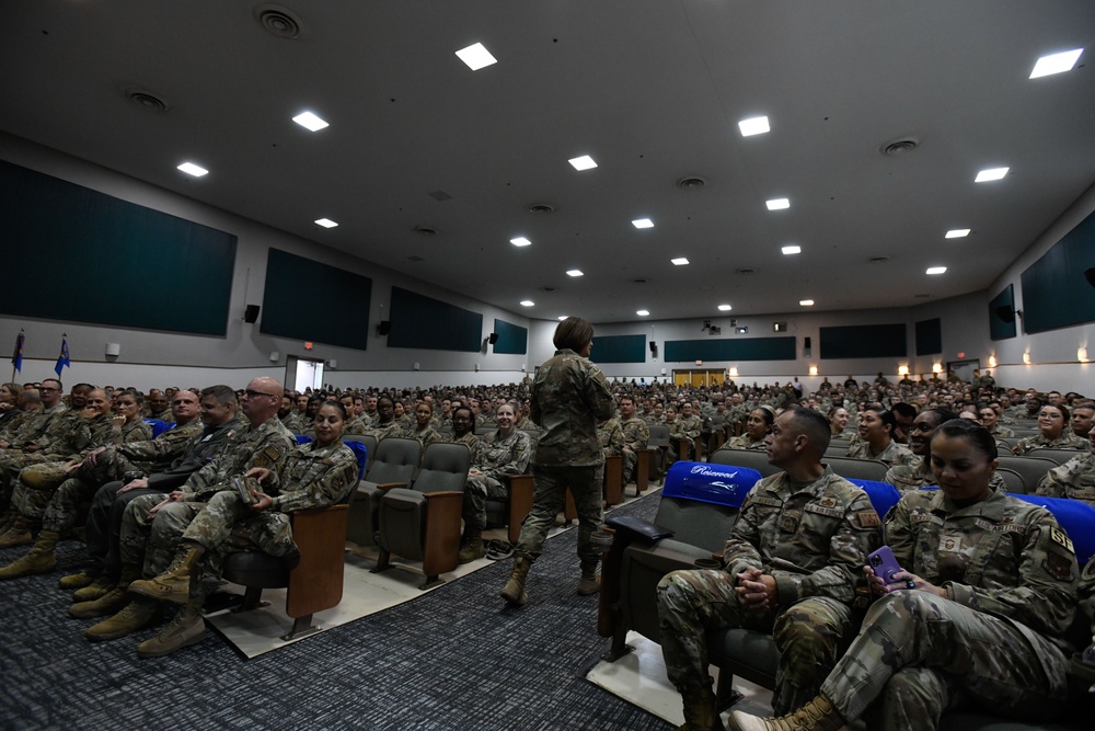 'Serving during a consequential time': Top enlisted leader engages with Airmen at Joint Base Andrews
