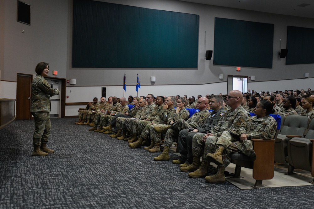 'Serving during a consequential time': Top enlisted leader engages with Airmen at Joint Base Andrews