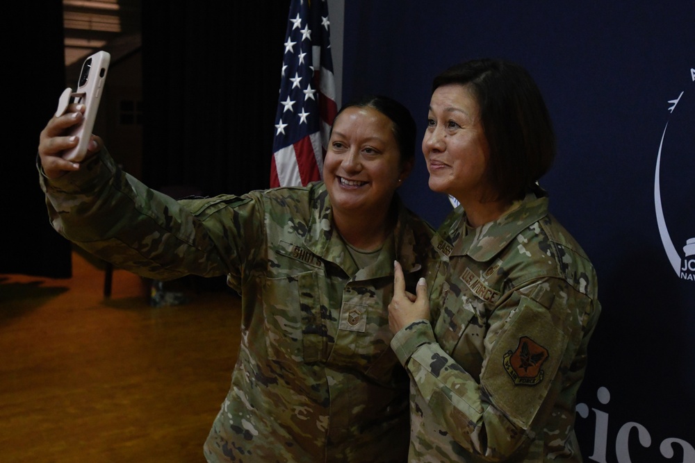 'Serving during a consequential time': Top enlisted leader engages with Airmen at Joint Base Andrews