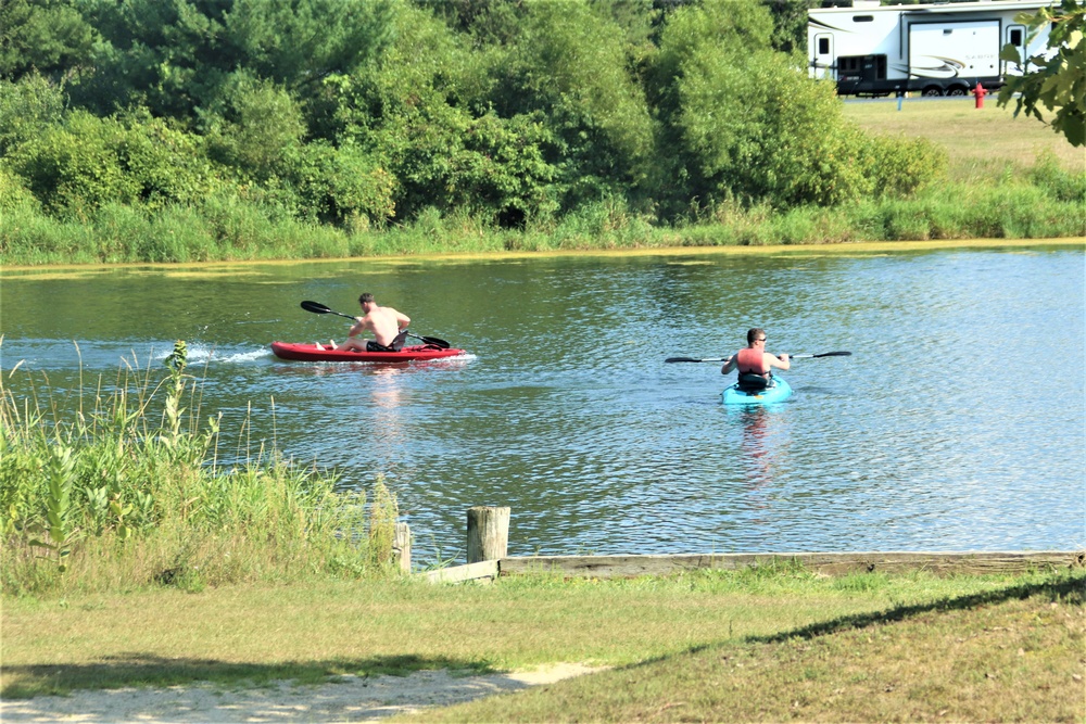 Pine View Campground at Fort McCoy