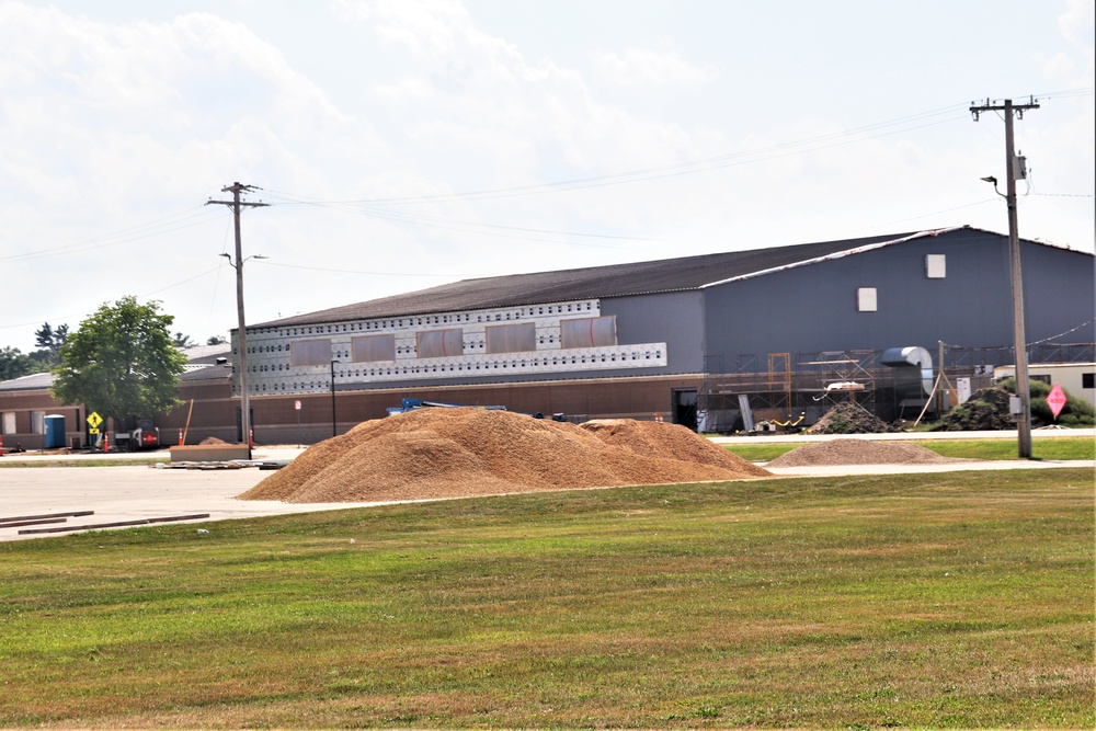 Fort McCoy’s fitness center renovation continues