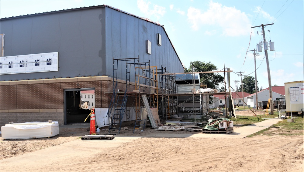 Fort McCoy’s fitness center renovation continues