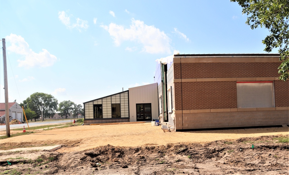 Fort McCoy’s fitness center renovation continues