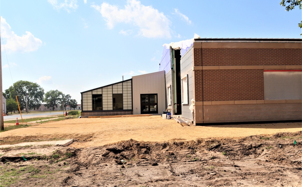 Fort McCoy’s fitness center renovation continues