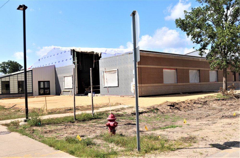 Fort McCoy’s fitness center renovation continues