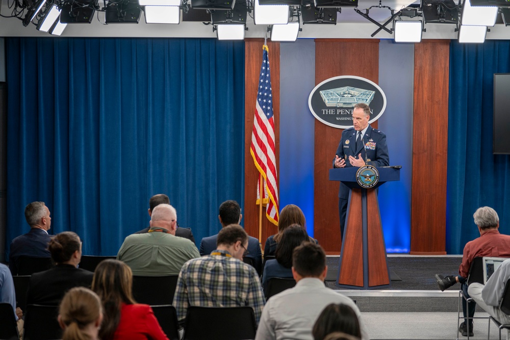 Press Briefing with PPS Brig. Gen. Pat Ryder