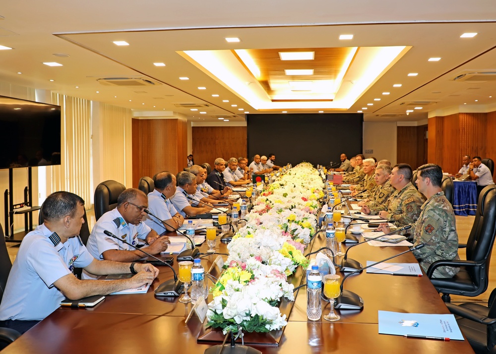 Pacific Air Forces attend Airmen-to-Airmen Talks in Bangladesh