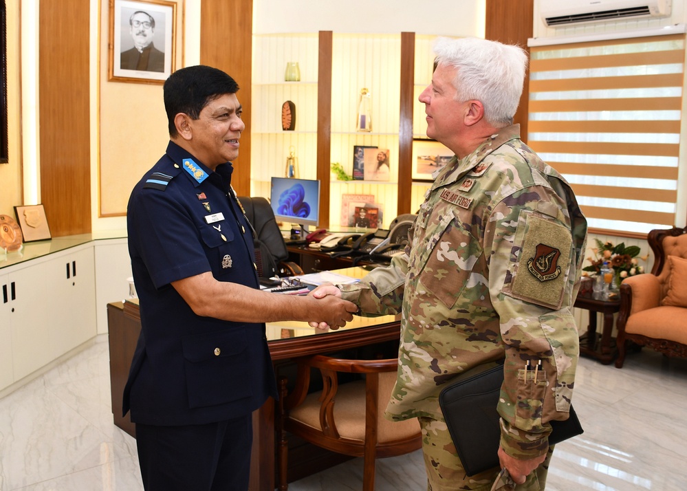 Pacific Air Forces attend Airmen-to-Airmen Talks in Bangladesh