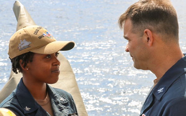 Commander, Destroyer Squadron 9 Visits USS Decatur (DDG 73)