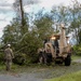 868 Engineer Company conducts road clearance operations after Hurricane Idalia