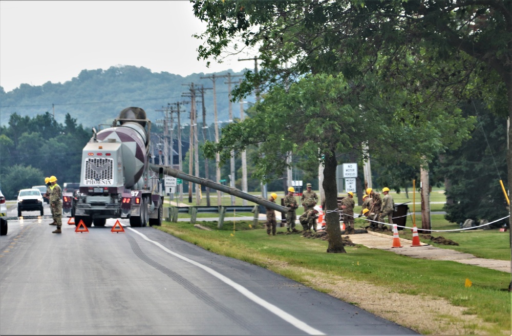 Training operations for Combat Support Training Exercise 86-23-02