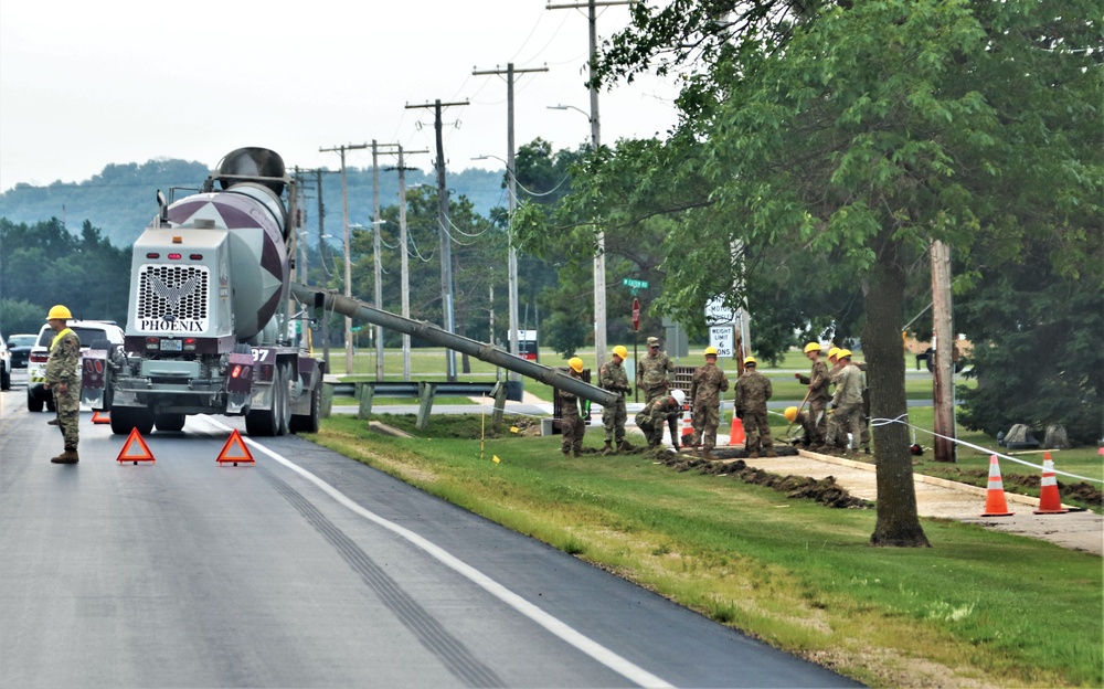 Training operations for Combat Support Training Exercise 86-23-02