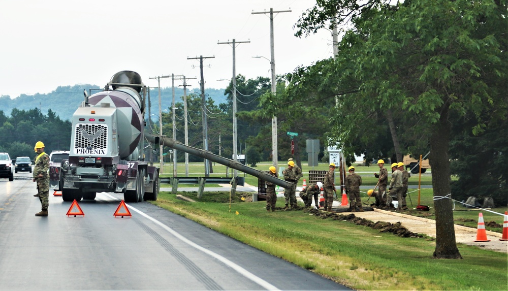 Training operations for Combat Support Training Exercise 86-23-02