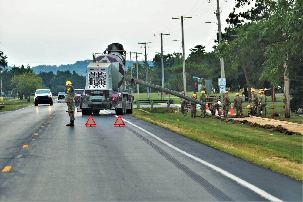 Training operations for Combat Support Training Exercise 86-23-02