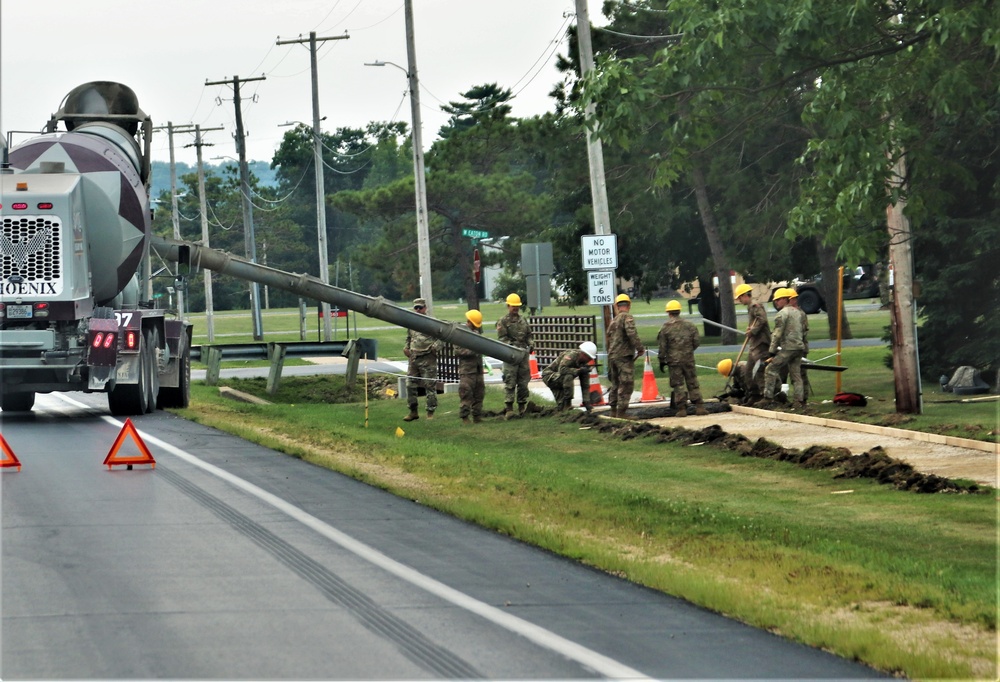 Training operations for Combat Support Training Exercise 86-23-02