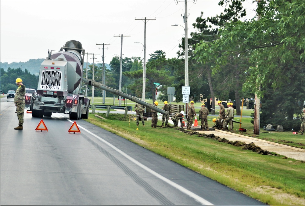 Training operations for Combat Support Training Exercise 86-23-02