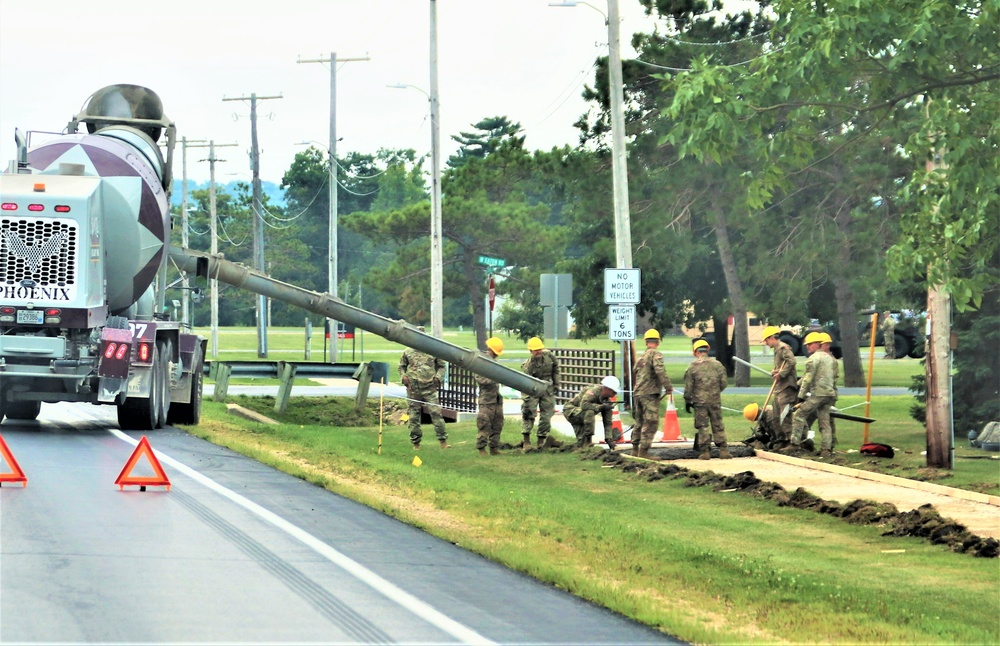 Training operations for Combat Support Training Exercise 86-23-02
