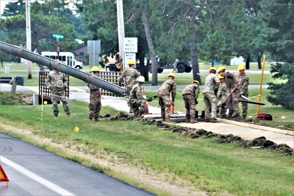 Training operations for Combat Support Training Exercise 86-23-02