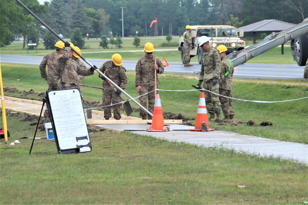 Training operations for Combat Support Training Exercise 86-23-02