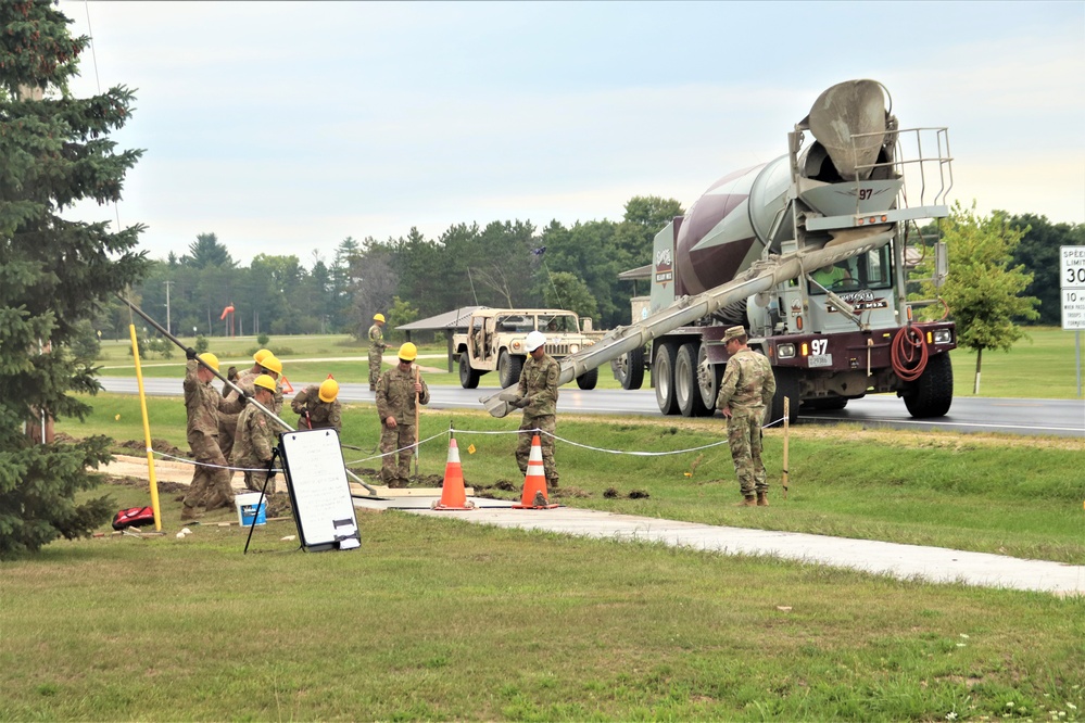 Training operations for Combat Support Training Exercise 86-23-02