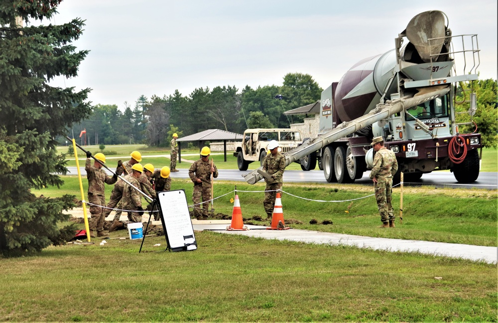 Training operations for Combat Support Training Exercise 86-23-02