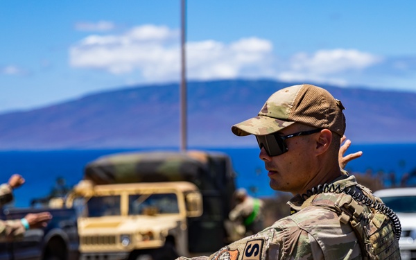 JTF-50's Dedicated Safety Efforts Continue in Lahaina After Wildfire
