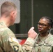 An Automated Logistical Specialist Meets the G-4 Deputy During an Inspection