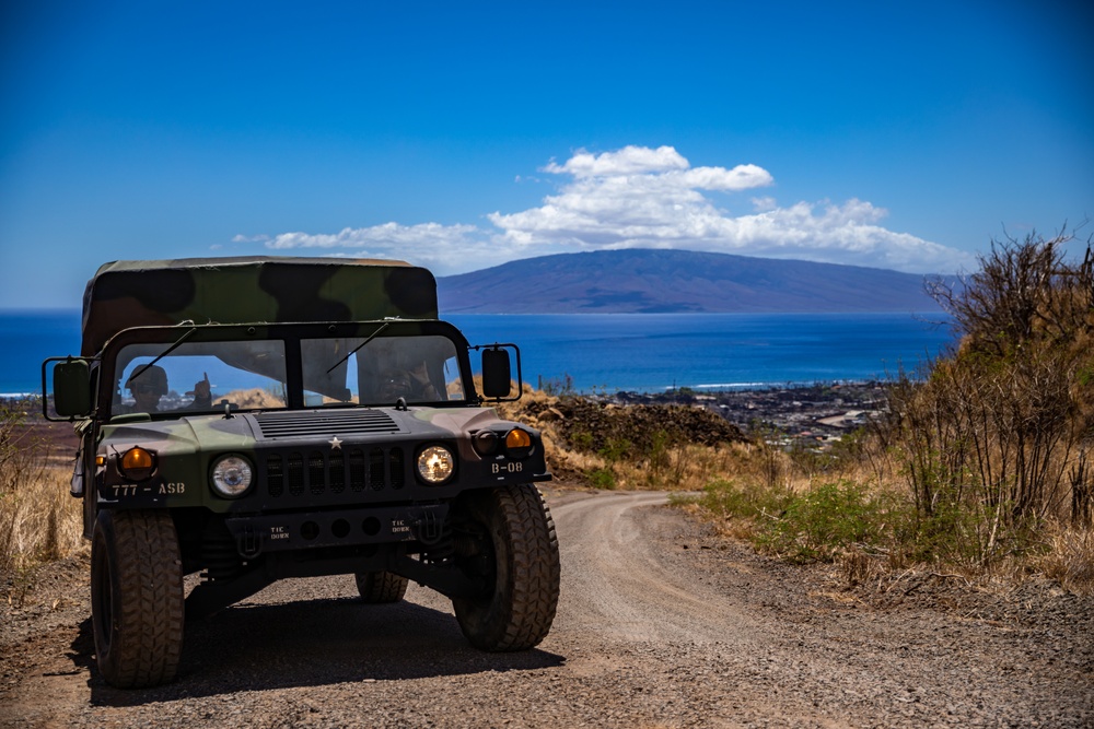 JTF-50's Dedicated Safety Efforts Continue in Lahaina After Wildfire