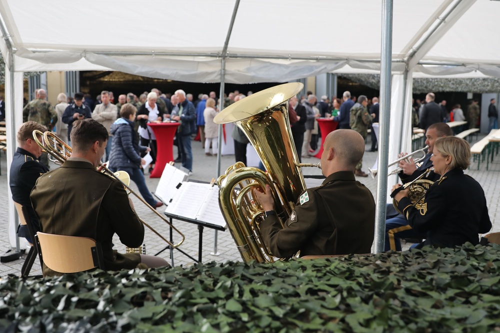 4th Infantry Division's Ivy Brass ensemble performs during Brandenburg Night