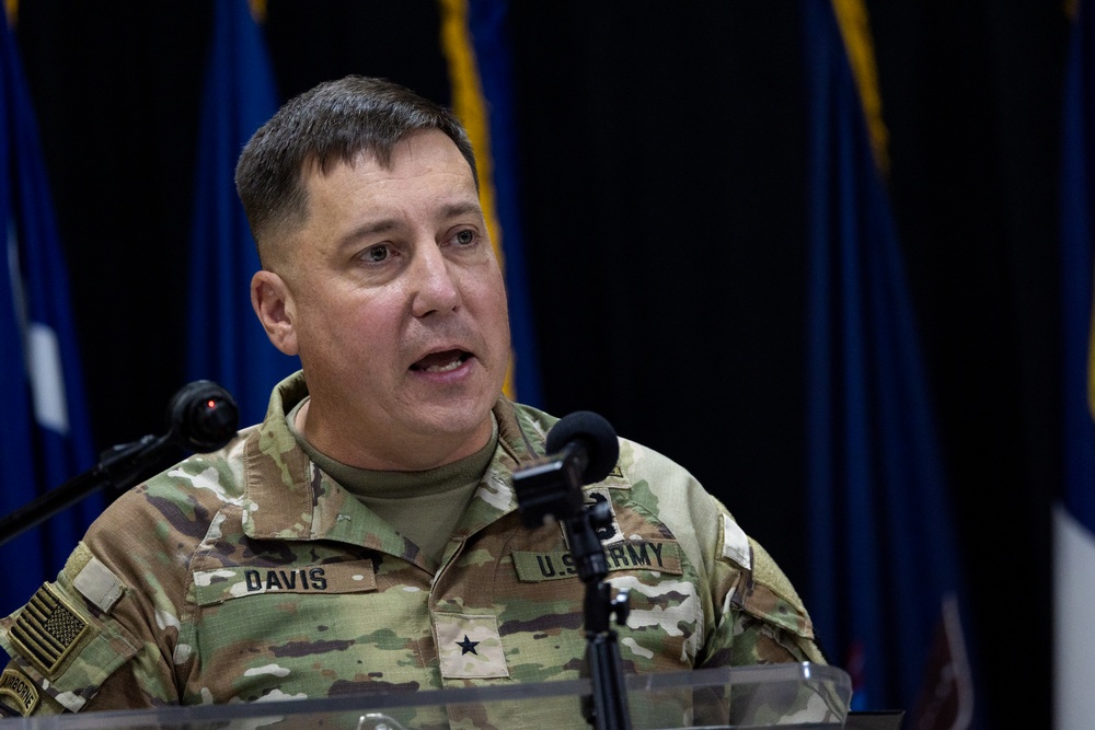 13th Armored Corps Sustainment Command participates in a Transfer of Authority