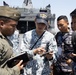 Super Garuda Shield 2023, USS Green Bay and RSS Endeavour Deck Landing Qualification Survey