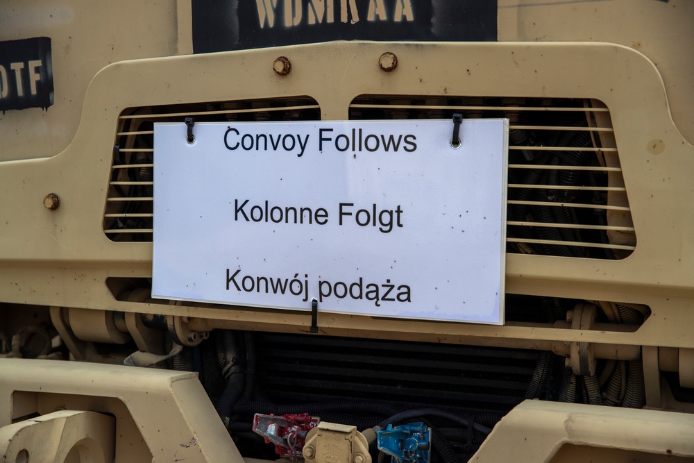 228th BSC Soldiers provide logistical support for Arcane Thunder 23