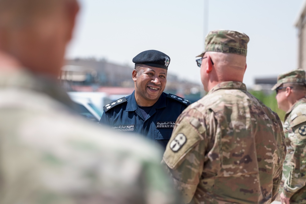 Kuwait Ministry of Interior visits 13th Armored Corps Sustainment Command