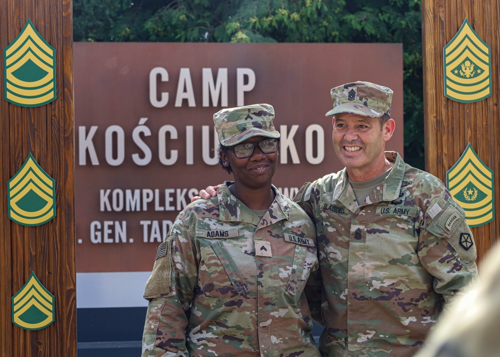 V Corps Forward Company promotes new NCO