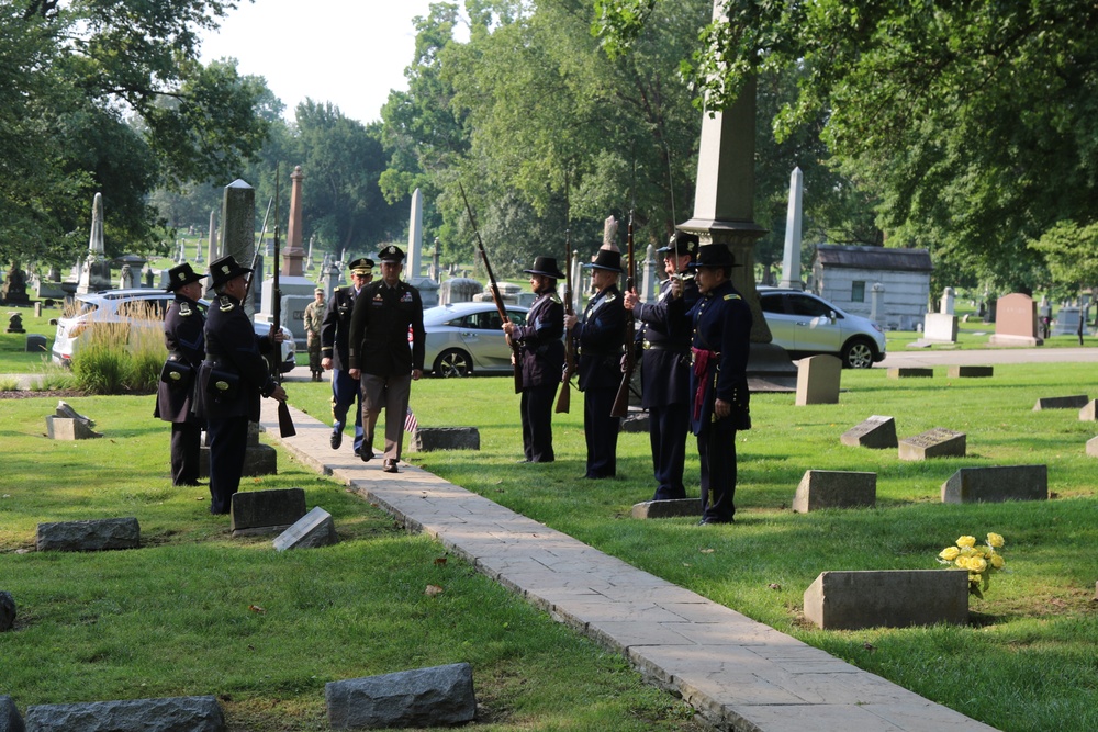 Benjamin Harrison Presidential Wreath Laying Ceremony