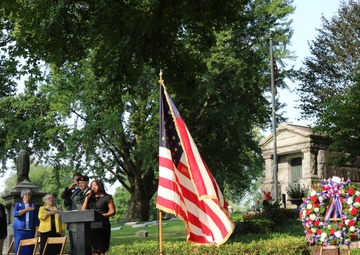 Benjamin Harrison Presidential Wreath Laying Ceremony