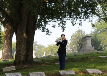 Benjamin Harrison Presidential Wreath Laying Ceremony