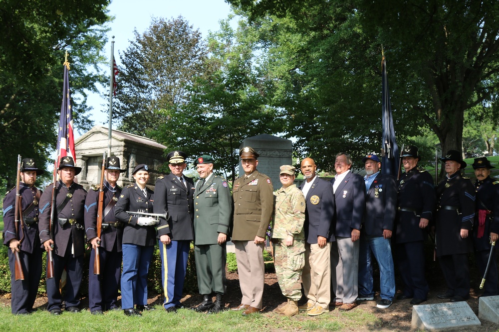 Benjamin Harrison Presidential Wreath Laying Ceremony