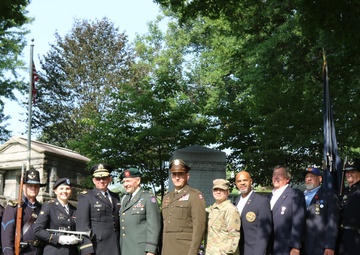 Benjamin Harrison Presidential Wreath Laying Ceremony