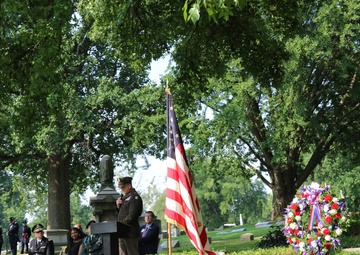 Benjamin Harrison Presidential Wreath Laying Ceremony