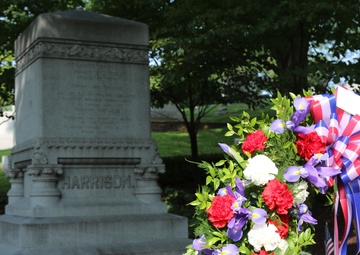 Benjamin Harrison Presidential Wreath Laying Ceremony